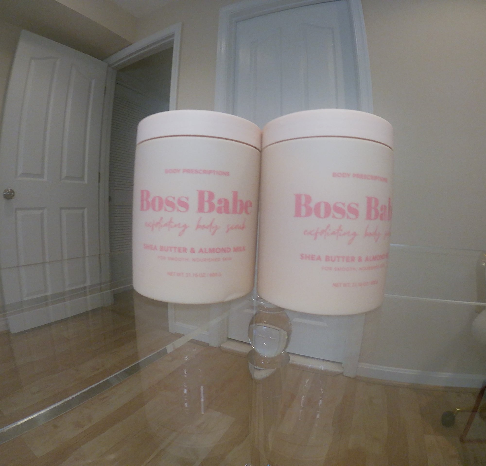 Boss Babe Shea Butter & Almond Milk Exfoliating Body Scrub