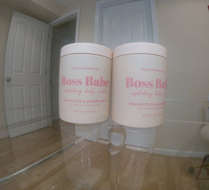 Boss Babe Shea Butter & Almond Milk Exfoliating Body Scrub