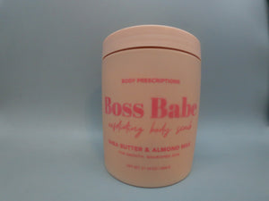 Boss Babe Shea Butter & Almond Milk Exfoliating Body Scrub