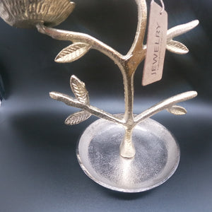 Distressed Metal Jewelry Tree