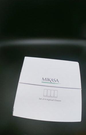 MIKASA Set of 4 Highball Glasses