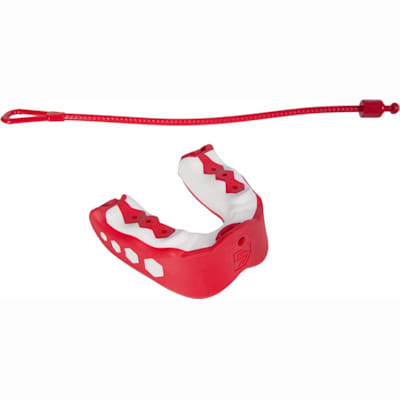 Shock Doctor Sport Red & White Mouthguard