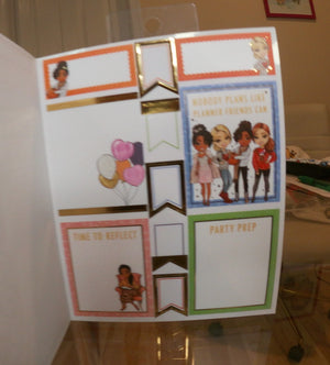 Party Like A Planner Girl Sticker Book