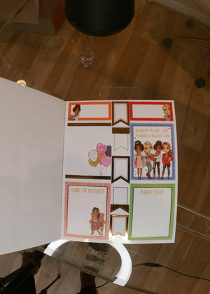 Party Like A Planner Girl Sticker Book